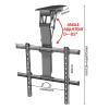 AVXANKTG Ceiling TV Lift Electric Remote Control Rotating Bracket Bracket 50-75 inches Electric Bracket Adjustable Installation Wall Bracket DT500 view 4