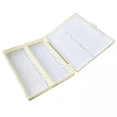 JOEBO Microscope Kit 100 PCS Microscope Slides Box for Biological Slices Storage Microscope Lens Adapters
