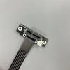 ADTLINK PCIe 4.0 x1 to x1 Dual Right Angle Extension Riser Cable with Metal Mhield Support Wake and CLKRUN (M11SM-TL 4.0, 10cm) view 4