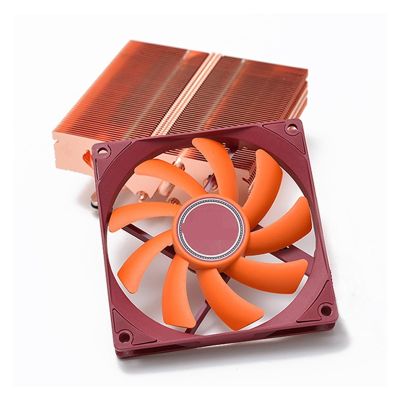 1 Pcs AXP90R CPU Cooler 47mm Low Profile 4 Heat Pipes Desktop Computer Down Pressure Cooler