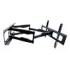 AVXANKTG DL-D-A64L 60kg 70" 65" 600x400 Retractable Heavy Duty Swing Arm LCD Stand Swing TV Wall Mount Bracket Long view 1