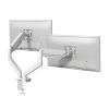CUFTOBJM Gas Spring Dual Monitor Arm, 13"-32" Load 2-9kg per Vesa Desktop Monitor Mount Dual Monitor Stand Screen Stand (Color : White) view 1