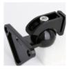 AVXANKTG 1 Pair (2 Pieces) R5 zinc Alloy Wall Mount Bracket Surround Speaker Stand Swivel tilt Rotation Speaker Hanger Load 5 kg view 3