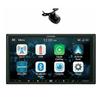 Alpine ILX-W670 + Absolute Camera Car Stereo 7 Inch Mechless Ultra-Shallow AV System with Apple Carplay, Android Auto & Absolute License Plate Rear View Camera view 1