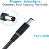 180W GaN Laptop Charger Compatible with Dell Precision 7680 7670 7770 7780,Dell G7 7588 7590 7790 DA180PM210 LA180PM210 HA180PM210 Laptop view 3