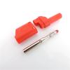 1/5pcs Red/Black Insulated 4mm Male Stackable Banana Male Plug Connector red Black (Color : Red, Size : 5pcs) view 2
