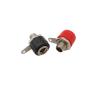 10Pair Red Black 4mm Banana Plug Male Female Adapter Banana Binding Post Socket Terminal Panel Mount Test Leads Wire Connector view 4