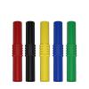 10pcs 4mm Banana Socket Female Adapter Extension Insulated Banana Plug Coupler Connector J.20009 (Color : 5 colorsX2) view 2