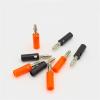 10pcs Black & Red Wire Audio Speaker Cable Banana Plug Connectors 4mm Adapter (Color : RED 10PCS) view 2