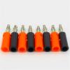 10pcs Black & Red Wire Audio Speaker Cable Banana Plug Connectors 4mm Adapter (Color : RED 10PCS) view 3