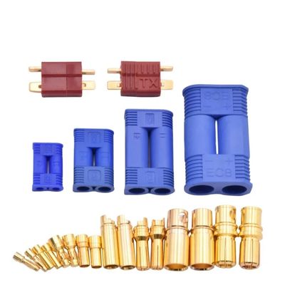 5/10 Sets T Plug EC2 EC3 EC5 EC8 Bullet Banana Plug Lipo Battery Connector Terminal Socket Male Female (Color : EC5, Size : 10 Sets)
