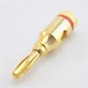 2/8pcs 4mm Banana Plug Gold-Plated Musical Cable Wire Audio Speaker Connector Plated Musical Speaker Cable Wire Pin Connectors (Color : 4 Pairs) view 3
