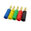 10Pcs/lot Gold Plated 4mm Banana Plug Solderless Screw Audio Speaker Wire Cable 4 mm Pin Banana Male Plugs Connectors 5 Colors (Color : 10 Red) view 3