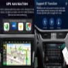 PLOKM 2 Din Android 12 Car Stereo with 9'' Sat Nav Radio GPS Navi Car Audio for Ch-Ery Fora Cowin Vortex Estina 2006-2011, FM BT Receiver 4G 5G WiFi SWC Carplay BT M100S view 4