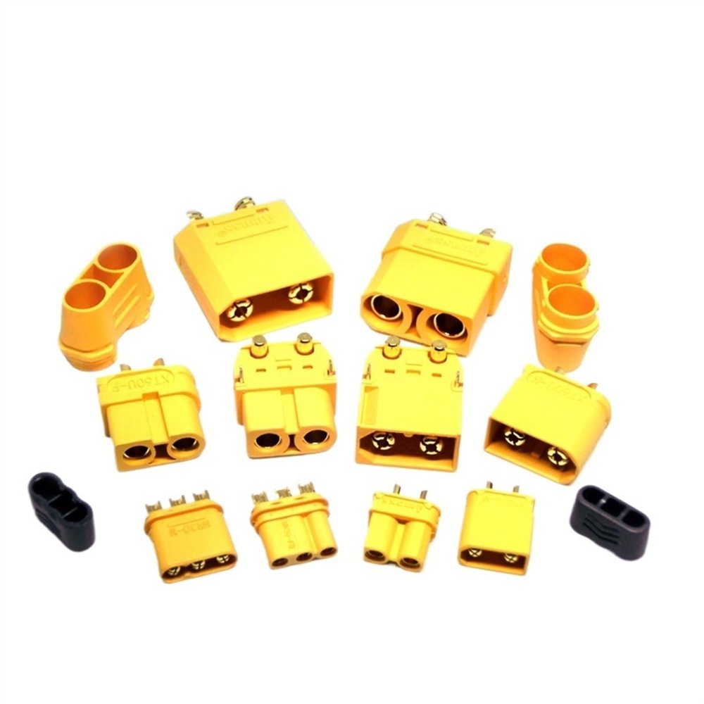 1Set XT60PW XT60U MR30 XT90 Male Female Bullet Connectors Plugs (Color : XT-60PW)