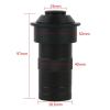 Joebo Microscope Kit Industry Microscope Camera C-Mount Lens 8X-100X Zoom Magnification Adjustable Monocular Microscope Lens Adapters (Color : 50mm) view 2