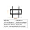 CUFTOBJM TV Wall Mount, fits Most 26-55" LED Plasma TV mounts up to VESA 400x400mm, Load Capacity 110 lbs view 2