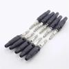 10pcs 4mm Banana Plug Connectors Red Black Solderless Side Stackable for Musical Speaker Video Audio Adapter (Color : 10pcs Black) view 2