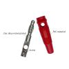 10PCS 4MM Banana Plug Copper High Current Insulated Shrouded Screw Fixing or Welding J.10018 (Color : 5 colorsx2) view 4