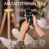 AMZAIZO Smart Ring Health Fitness Tracker,Sleep&Exercise Monitor Heart Rate,Blood Oxygen,Temp,Steps,Distance,Calories,Event Reminders,Air Gestures,SOS,5ATM Waterproof,for iOS & Android (#9) view 3