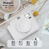 POPOTO Instant Camera with Leather Case, Mini 12 Instant Camera Decoration Stickers, Frames, Photo Album and More Accessory kit - White view 4