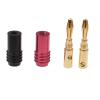 20PCS/Set 4mm Speaker 24K Gold Plated Banana Plug Wire Cable Jack Connector view 3
