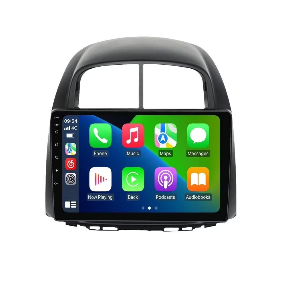 Radio for Toyota Passo Daihatsu Boon Sirion Subaru Justy Perodua Myvi 2005-2009 Stereo Upgrade Dash Kit,2+32GB 9" IPS Touch Screen Head Unit with Car-Play & Android Auto/SWC/Rear View