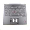 Bayjebu Parts for Lenovo ThinkPad X1 Yoga Gen 8 8th Palmrest Keyboard Bezel Latin Spanish Layout Version 5M11H62301 view 1