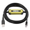 Industrial Grade USB-ETH USB Convert to Ethernet Programming Cable for HMI S7-200 Smart S7-1200/1500 FX5U Series PLC view 1
