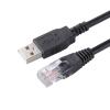 Industrial Grade USB-ETH USB Convert to Ethernet Programming Cable for HMI S7-200 Smart S7-1200/1500 FX5U Series PLC view 4