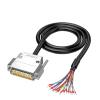RS232 Serial Port DB9 Cable DB15 Data Cable DB25 Single Terminal Cable Single Male Female 9Pin Shielded Data Cable (Color : DB25 Male, Size : 1.5M) view 1