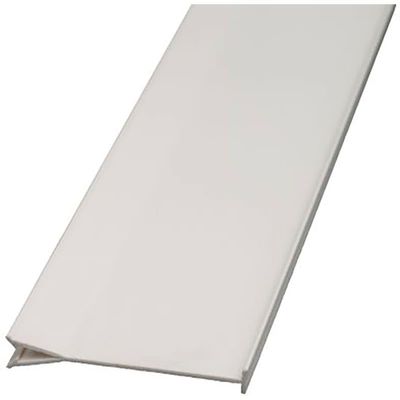 PVC Cable Trunking Divider for Use with 2M Mini Trunking, 40 X 2m, White, Pack of 1, MFR: 2374044