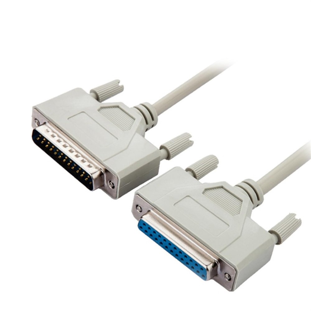 DB25 Male to Female Male to Male Female to Female Print Cable Connecting Cable (Color : Male to Female, Size : 3M)