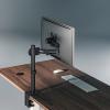 ELUKHT Monitor Mount, Ergonomic Monitor Arm for 13-27 Inch Computer Screens, Monitor Stand Mount with Clamp&/Perforation Base, Max 100x100mm view 4