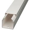 PVC VDE Cable Installation Trunking, Mini, 2m Length, 15X15mm, White, Pack of 1, MFR: 2374037 view 1