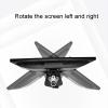 ELUKHT Dual Monitor Stand with Metal Base, Height Adjustable Monitor Mount for 17 to 27 Inch Screen, Holds Two (2) Screen Up to 8kg/17.6Lbs view 3