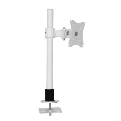 ELUKHT Monitor Mount, Monitor Arm for 17 to 32 Inch LCD Computer Screens, Height/Angle Adjustable Single Monitor Stand Mount, Easy to Install (Color : A) (A)