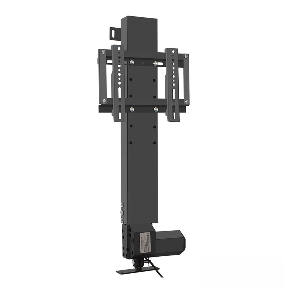 ELUKHT Motorized TV Mount, Electric TV Lift Fits 14-32inch LCD Flat Screen TVs, Handle and Remote Control Two Control Method, with Loading 82lbs/37.5kg