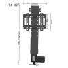 ELUKHT Motorized TV Mount, Electric TV Lift Fits 14-32inch LCD Flat Screen TVs, Handle and Remote Control Two Control Method, with Loading 82lbs/37.5kg view 2
