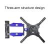 ELUKHT TV Wall Mount for 26-65 Inch TVs, Full Motion TV Mount Bracket with Articulating, Max 400x400mm Up to 30kg/66lbs view 3