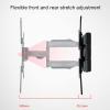 ELUKHT TV Wall Mount for 26-65 Inch TVs, Full Motion TV Mount Bracket with Articulating, Max 400x400mm Up to 30kg/66lbs view 4
