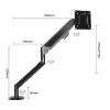 ELUKHT Monitor Mount Stand, Height Adjustable, Swivel, Tilt Monitor Bracket, Fits 17 to 32 Inch LCD Computer Screens, Max 100x100mm (Color : C) (B) view 2