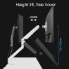 ELUKHT Monitor Mount Stand, Height Adjustable, Swivel, Tilt Monitor Bracket, Fits 17 to 32 Inch LCD Computer Screens, Max 100x100mm (Color : C) (B) view 3