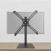 ELUKHT Single Monitor Desk Mount, 12 to 24 Inch Monitor Desk Stand, Height/Swivel/Tilt/Rotation Adjustable, Suitable for Non-Hole Displays view 1