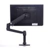 ELUKHT Monitor Mount Stand, Monitor Bracket with Swivel,Tilt,Rotation,Height Adjustable, with Clamp and Perforated Base, Fits 10-27inch LCD Screens (Color : B) (B) view 1