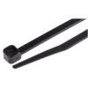 Cable Tie Black Heat Stabilized Nylon66 40 lbs (18kg) 12 x 0.14 in (292 x 3.6mm), Pack of 100, MFR: 8111599 view 1