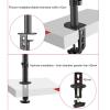 ELUKHT Monitor Mount, Fully Adjustable Monitor Arm with Clamp and Perforation Base, Monitor Stand Mount Fits 17-32inch Computer Screen, Max 100x100mm view 4