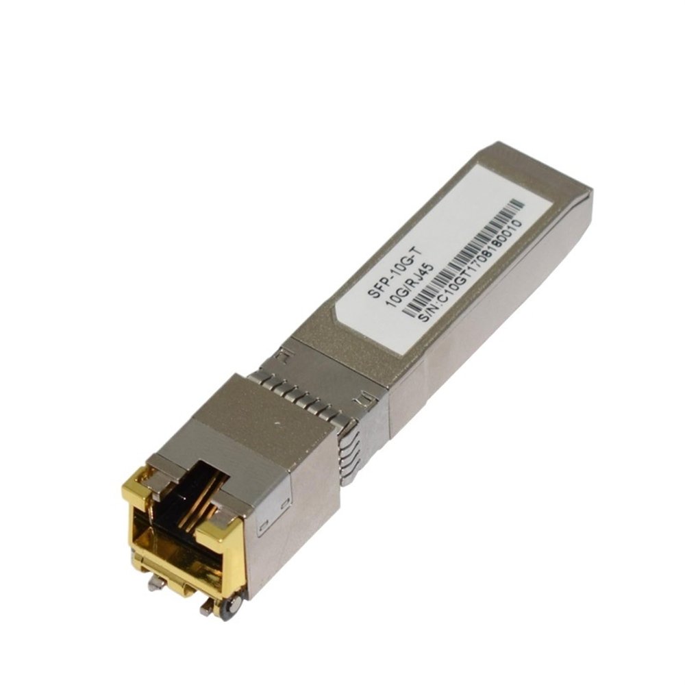 CIZVVEOC 4pcs SFP-10G-T Gigabit Ethernet 30M 10GBASE-T 10G SFP Transceiver Copper RJ45