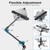 woleyi Anti-Theft Seat Rail Tablet Mount for Car/Truck, Heavy Duty Car Floor Bolt Tablet Holder, Vehicle Front Seats Stand with Security Lock and Key for iPad Pro, Air, Mini, Galaxy Tab, 7-11" Tablets view 3