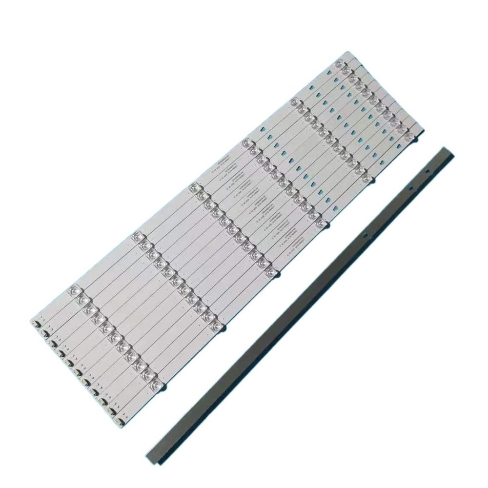 FEILUDE 12pcs LED Backlight Strip Fit for HAIER LE55Q6500U LED55D6-01(A) 30355006201 LQ55H31 Q55X31J LQ55AL88M81 G55C F55C N55Y